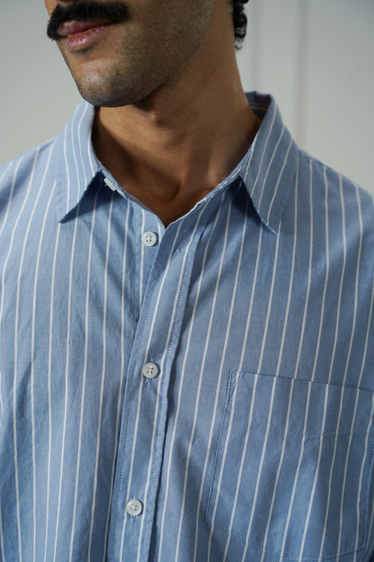 SKY BLUE ALL-DAY SUMMER SHIRT