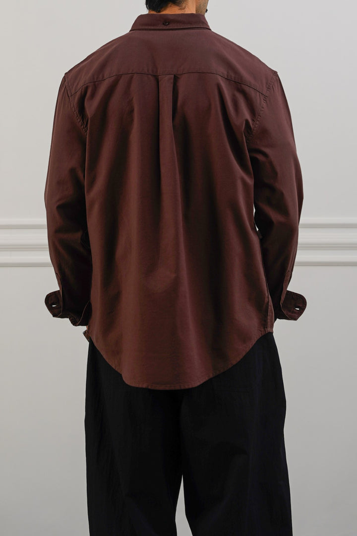 BROWN OXFORD SHIRT