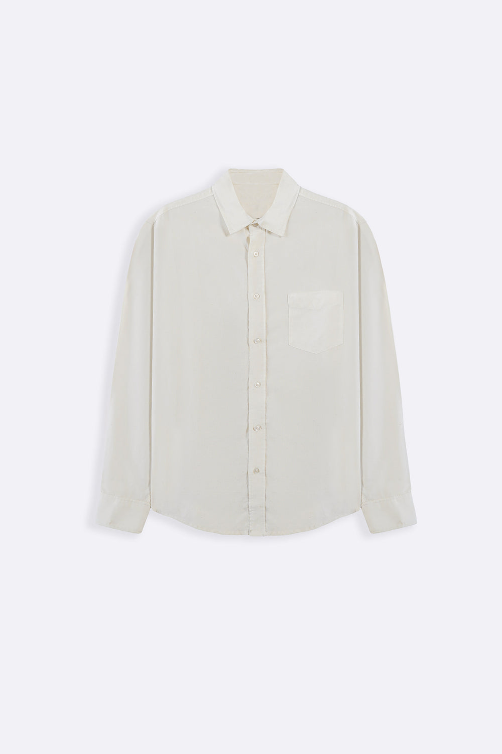 ECRU EASY LYOCELL LINEN SHIRT