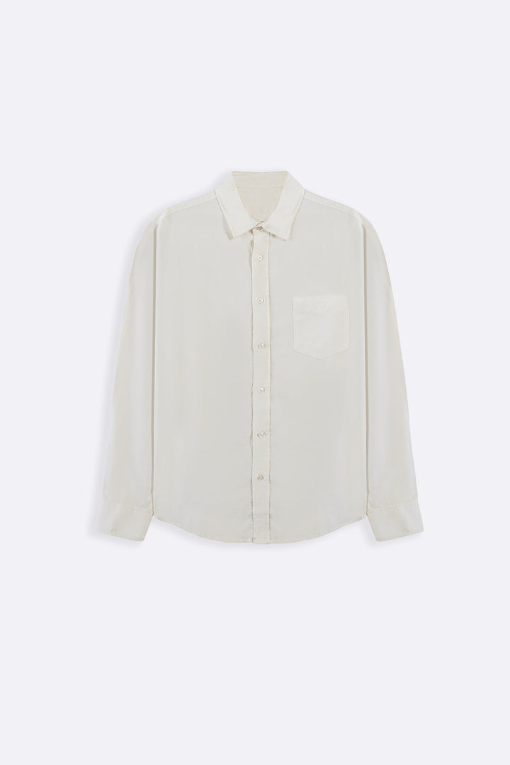ECRU EASY LYOCELL LINEN SHIRT