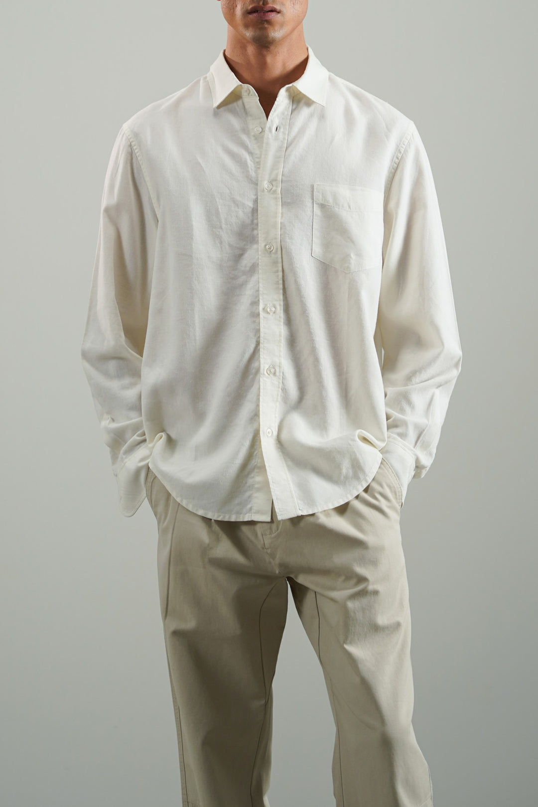EASY LYOCELL LINEN SHIRT