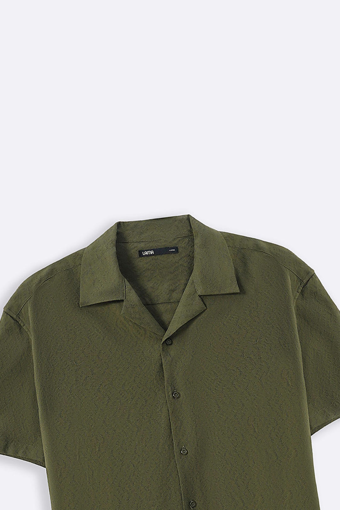 MOUSE GREY MAN JACQUARD SAFARI SHIRT