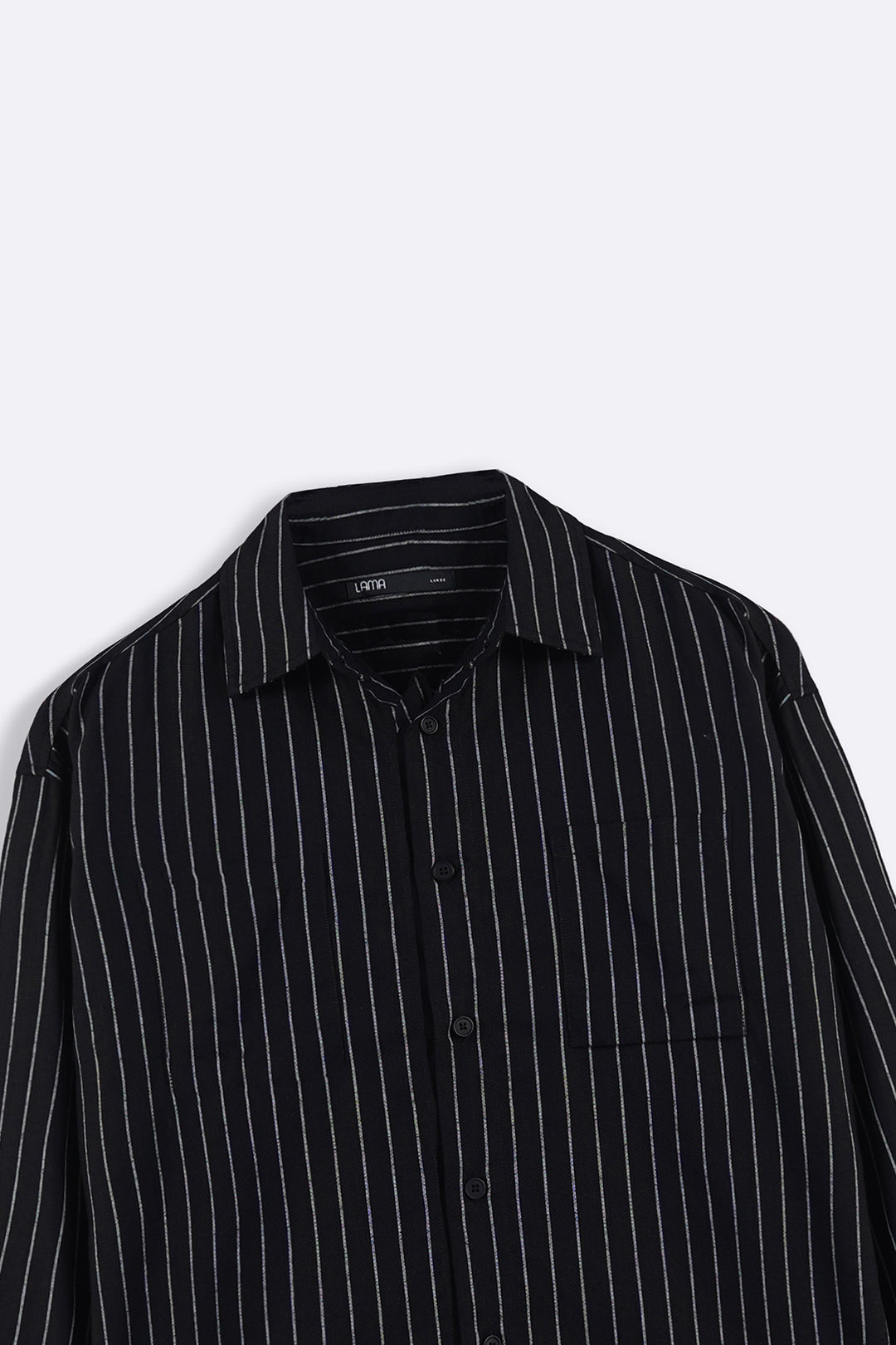 BLACK TENCEL LINEN SHIRT