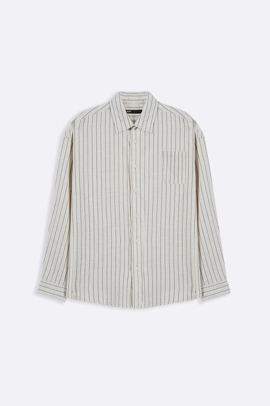 ECRU TENCEL LINEN SHIRT