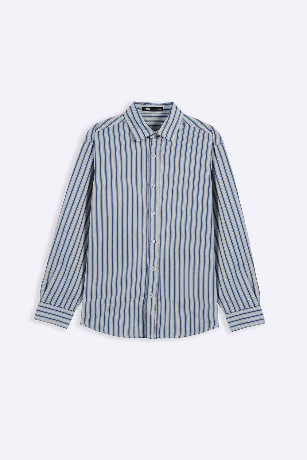 GREY SIGNATURE COTTON SHIRT