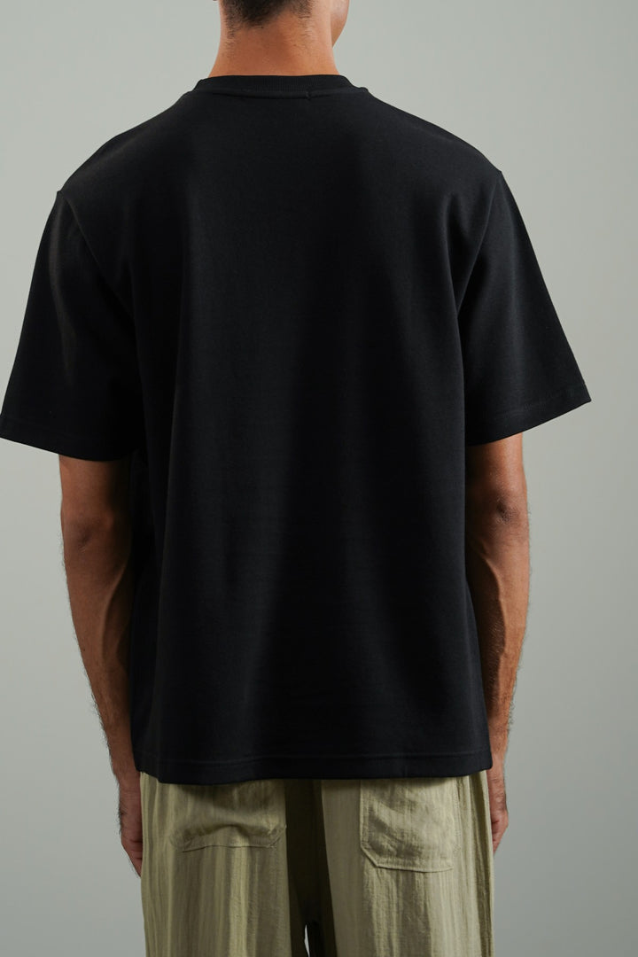 TEXTURED COTTON STRETCH SHIRT