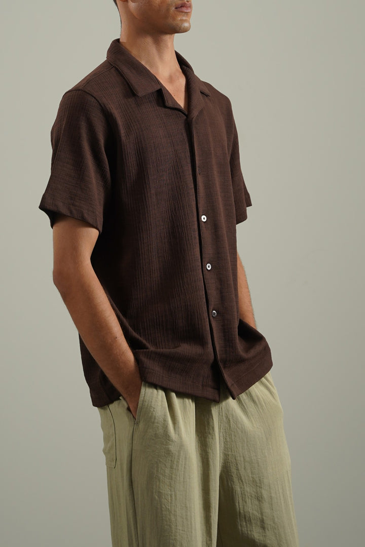 SEERSUCKER BUTTON DOWN