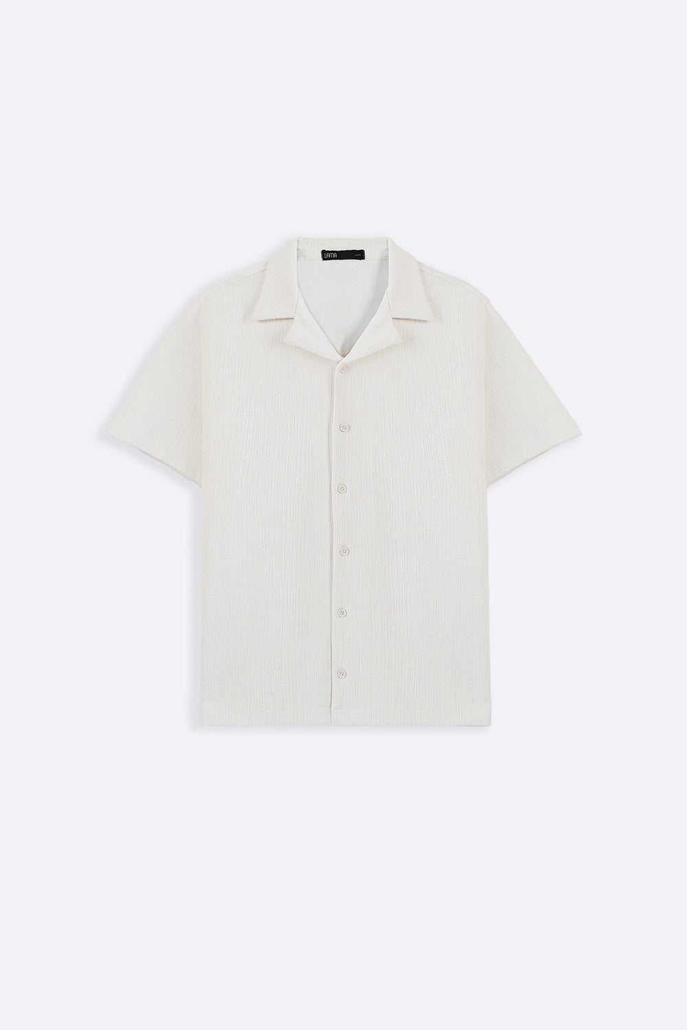 IVORY SEERSUCKER BUTTON DOWN