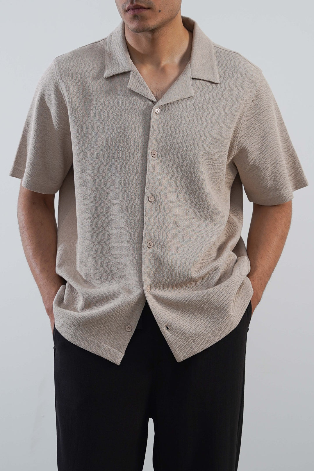 TENCEL COTTON BUTTON DOWN