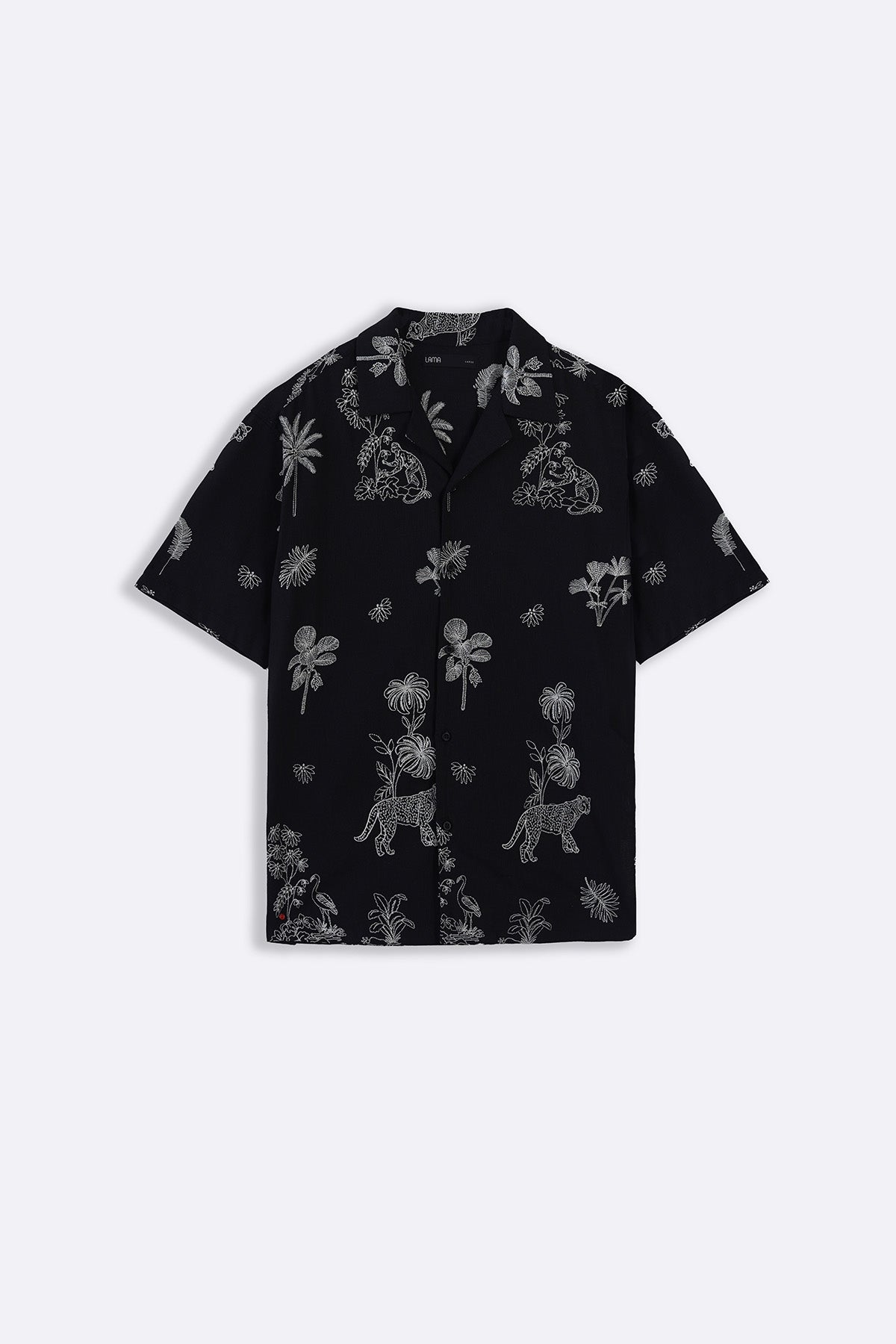 EMBROIDERED DOBBY SHIRT – Lama Retail