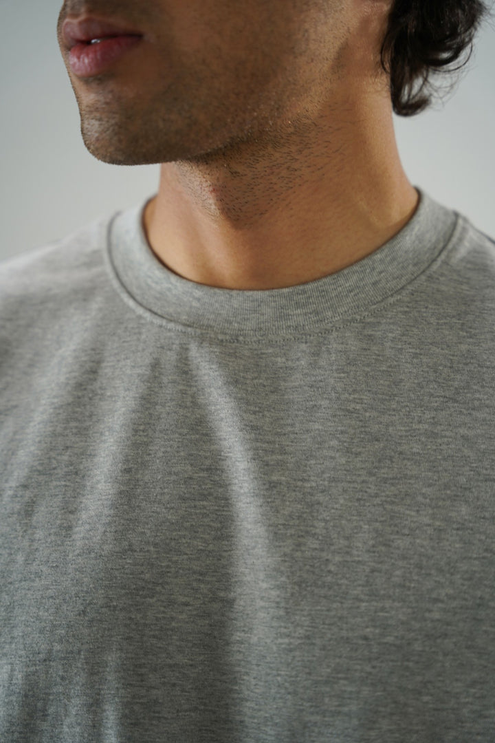 HEATHER GREY EVERYDAY COMFORT TEE