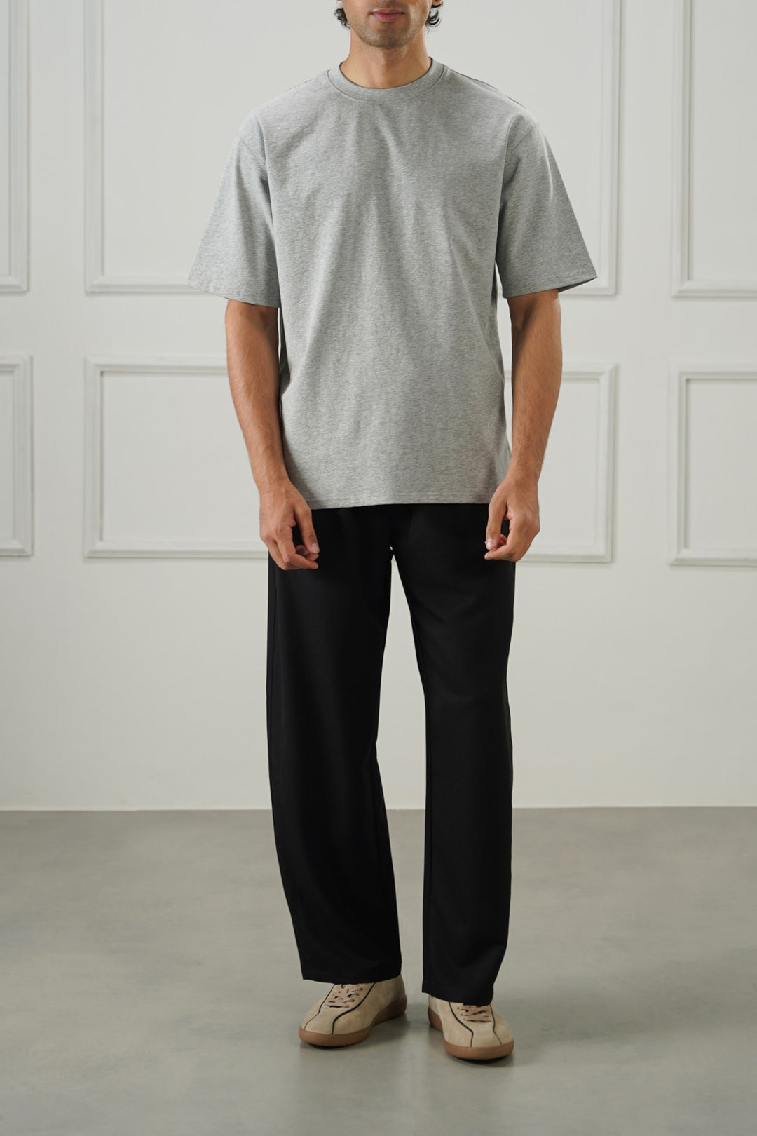 HEATHER GREY EVERYDAY COMFORT TEE