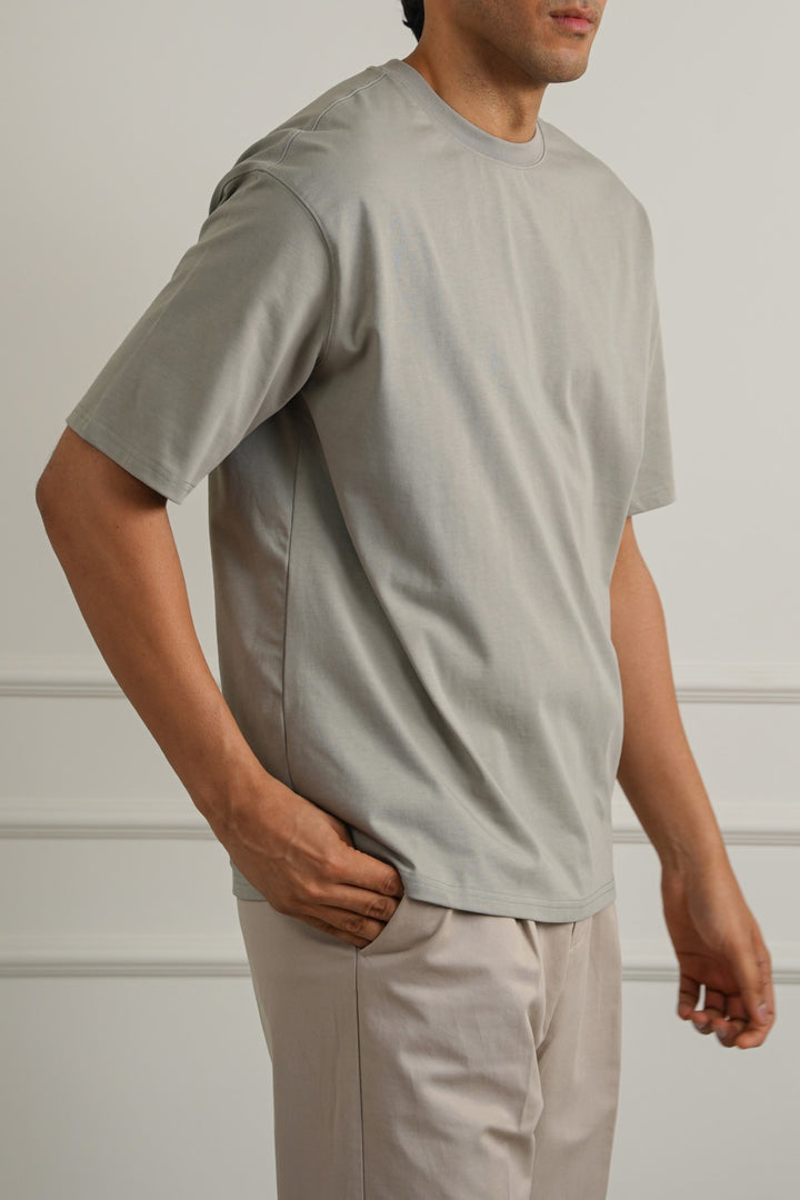 LIGHT GREY EVERYDAY COMFORT TEE