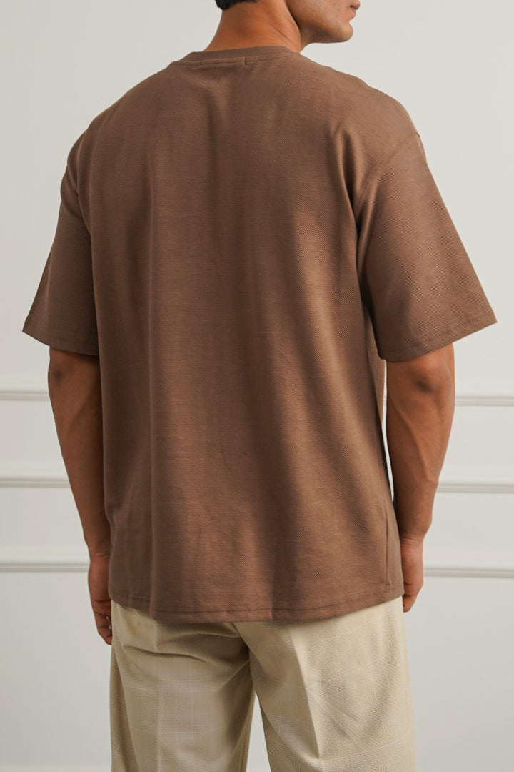 COFFEE CLASSIC TEXTURED TEE