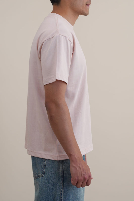 LIGHT PINK CASUAL COMMUTE TEE