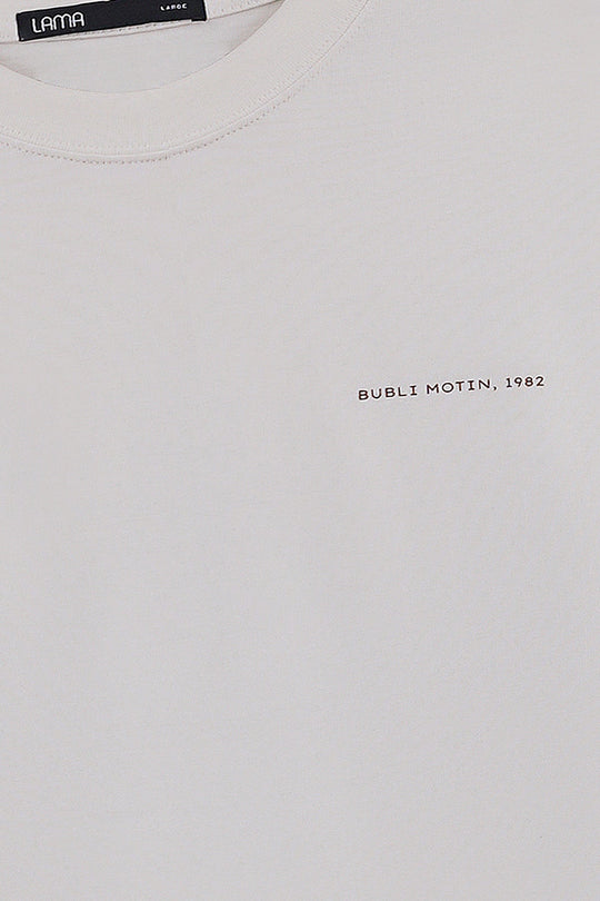 IVORY BUBLI MOTIN TEE