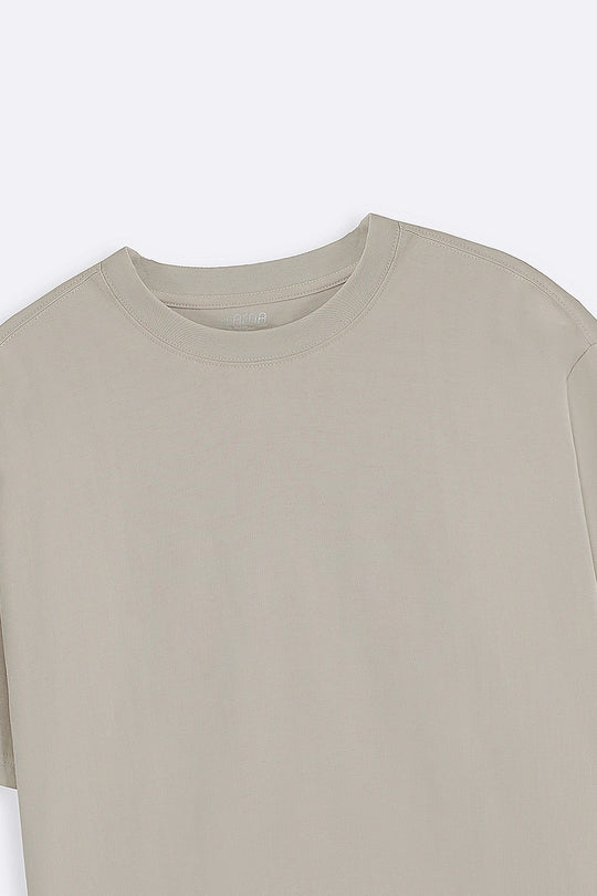 BEIGE VINTAGE PRINT TEE