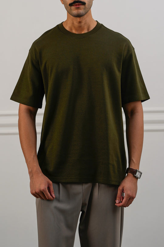 OLIVE SUMMER ESSENTIAL TEE