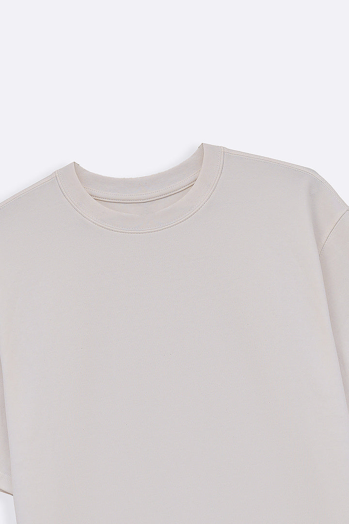 WHITE SUMMER ESSENTIAL TEE