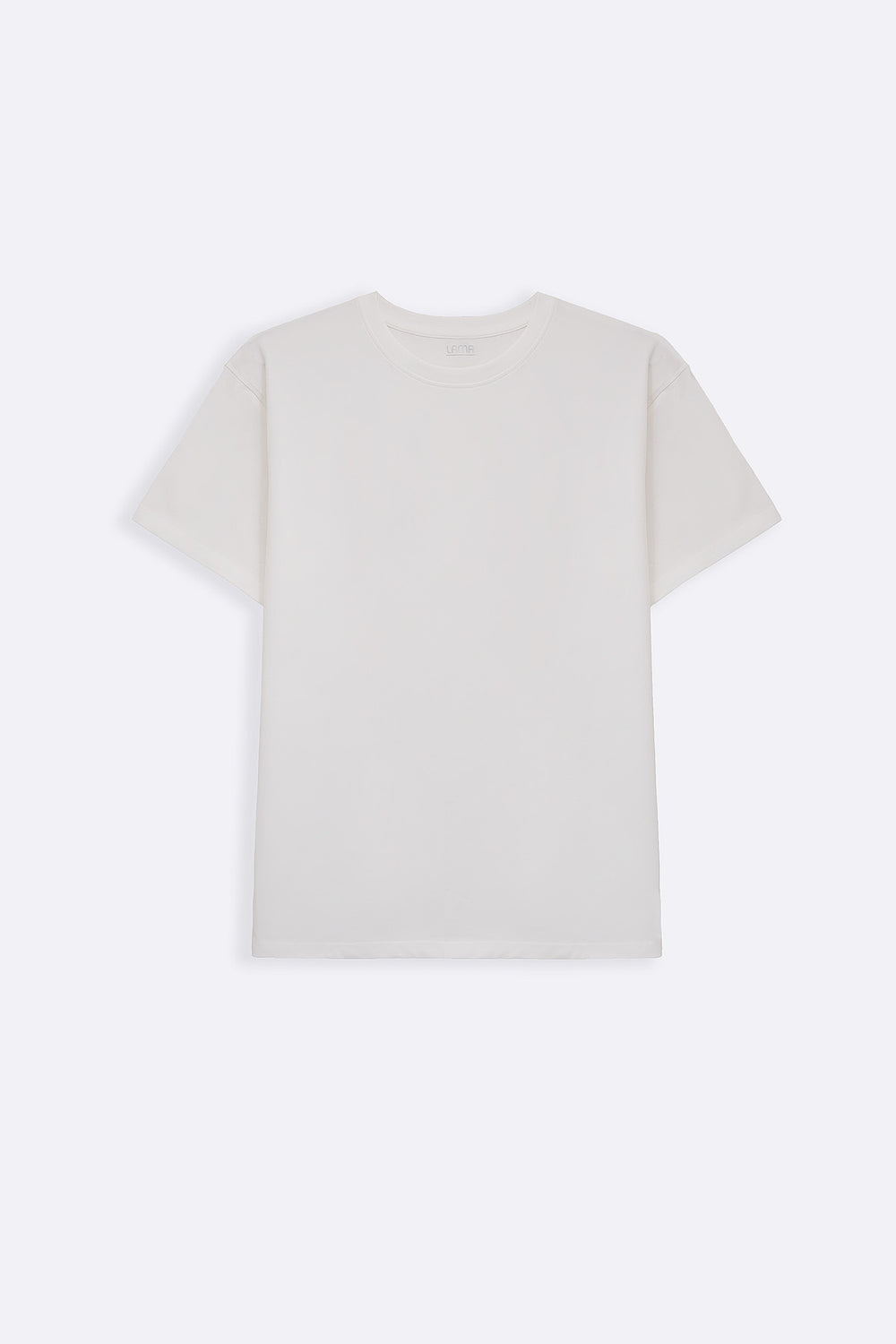 WHITE ESSENTIAL CREW NECK TEE