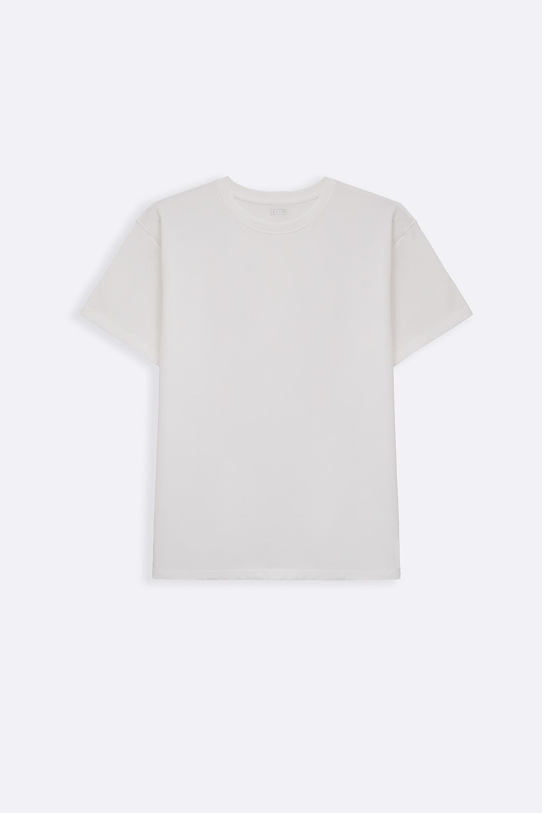 WHITE ESSENTIAL CREW NECK TEE