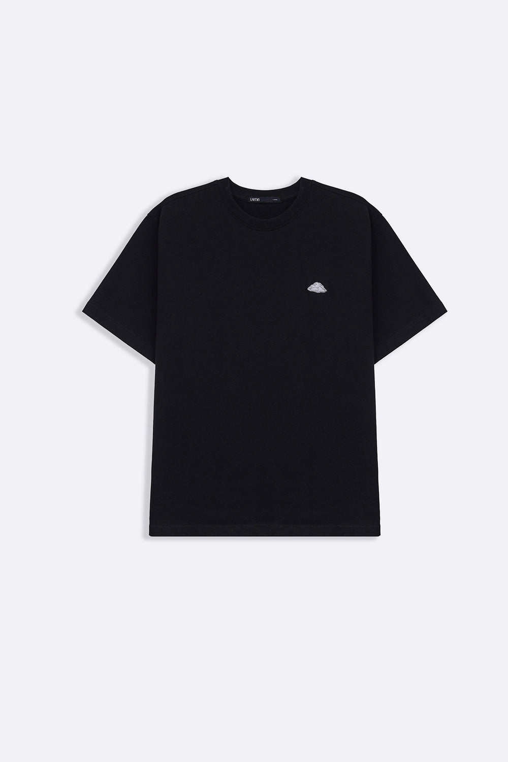 BLACK ON CLOUD 9 TEE