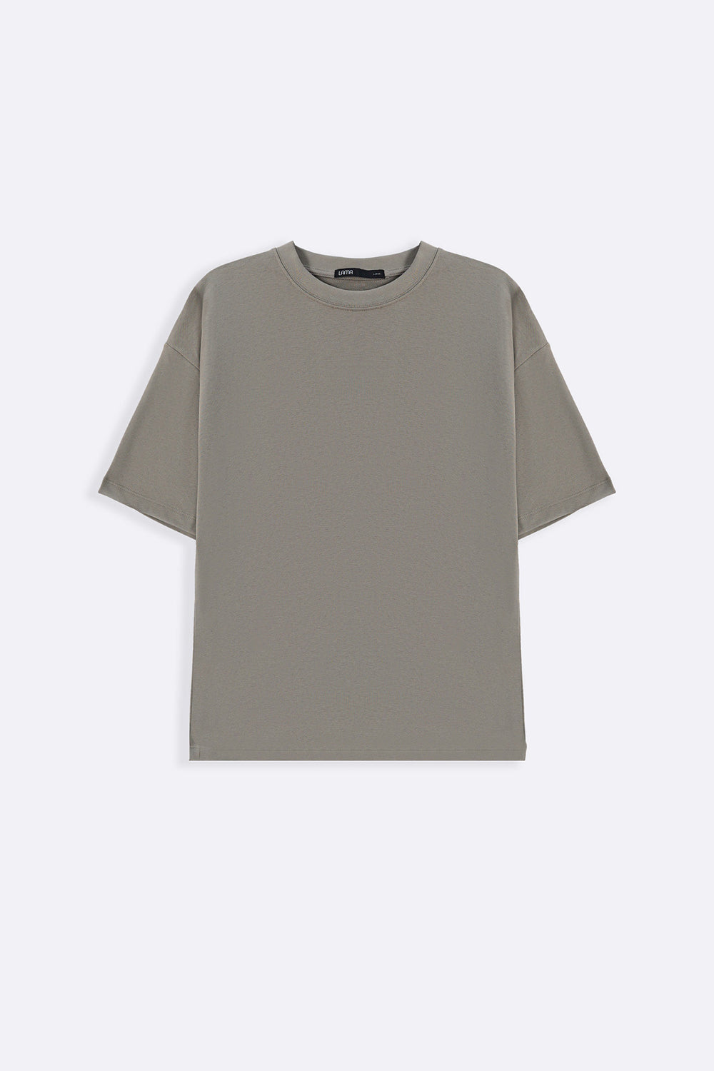 SAND OVERSIZED COTTON TEE
