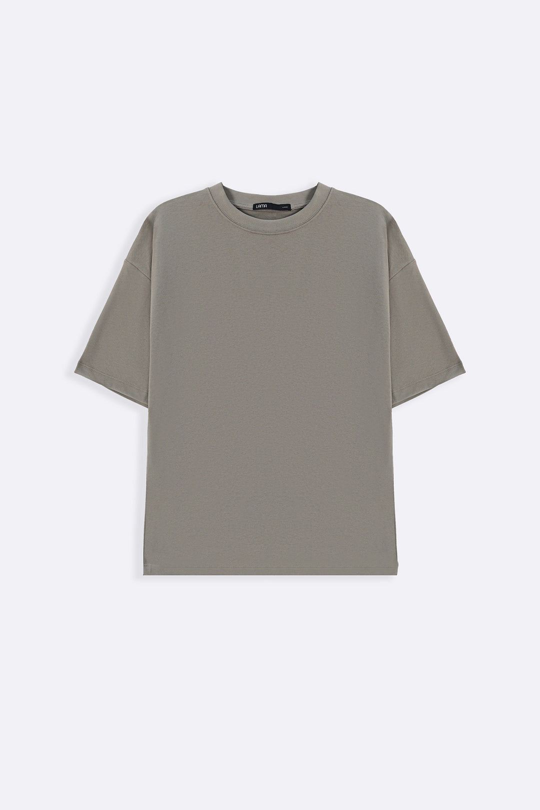 SAND OVERSIZED COTTON TEE