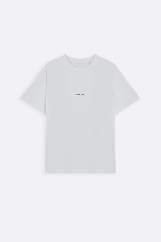 WHITE PURE ROAST CLASSIC TEE
