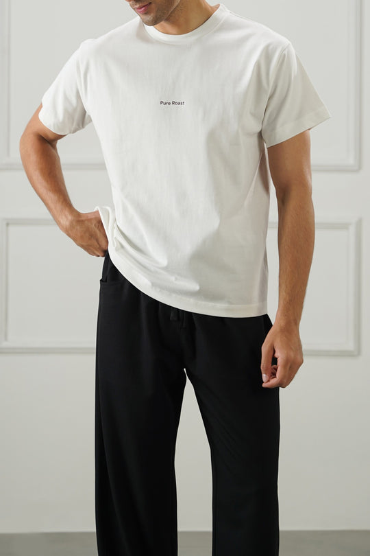 WHITE PURE ROAST CLASSIC TEE