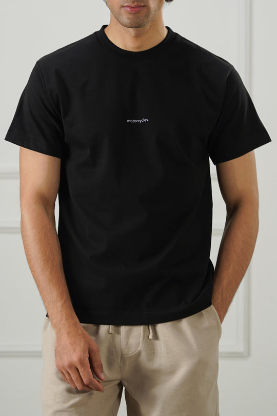 BLACK MOTORCYCLES CLASSIC TEE