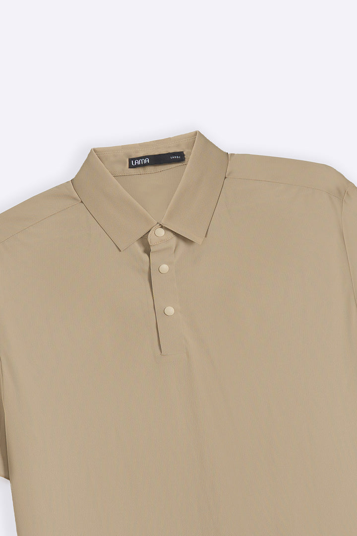 BEIGE ESSENTIAL POLO