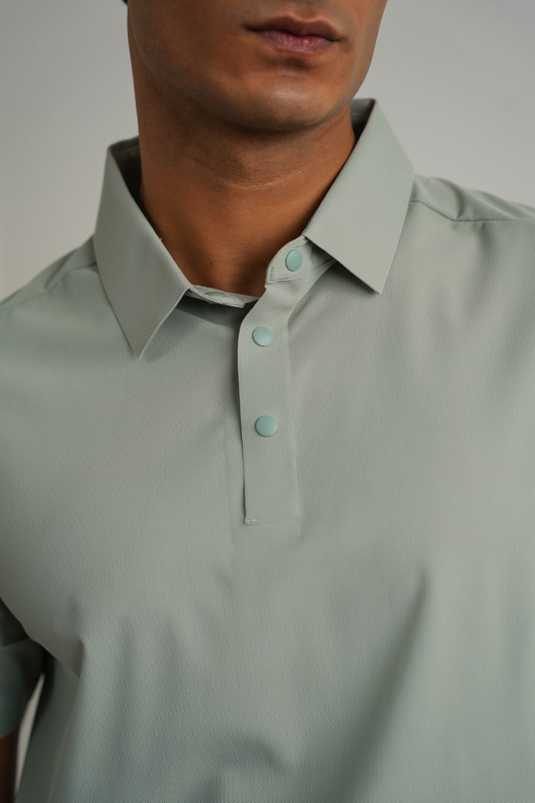 SEA GREEN ESSENTIAL POLO