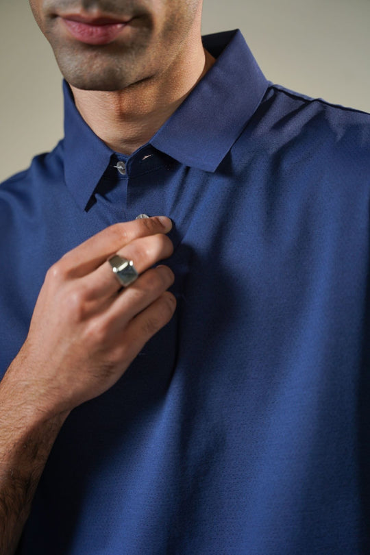 NAVY CLEAN SUMMER POLO