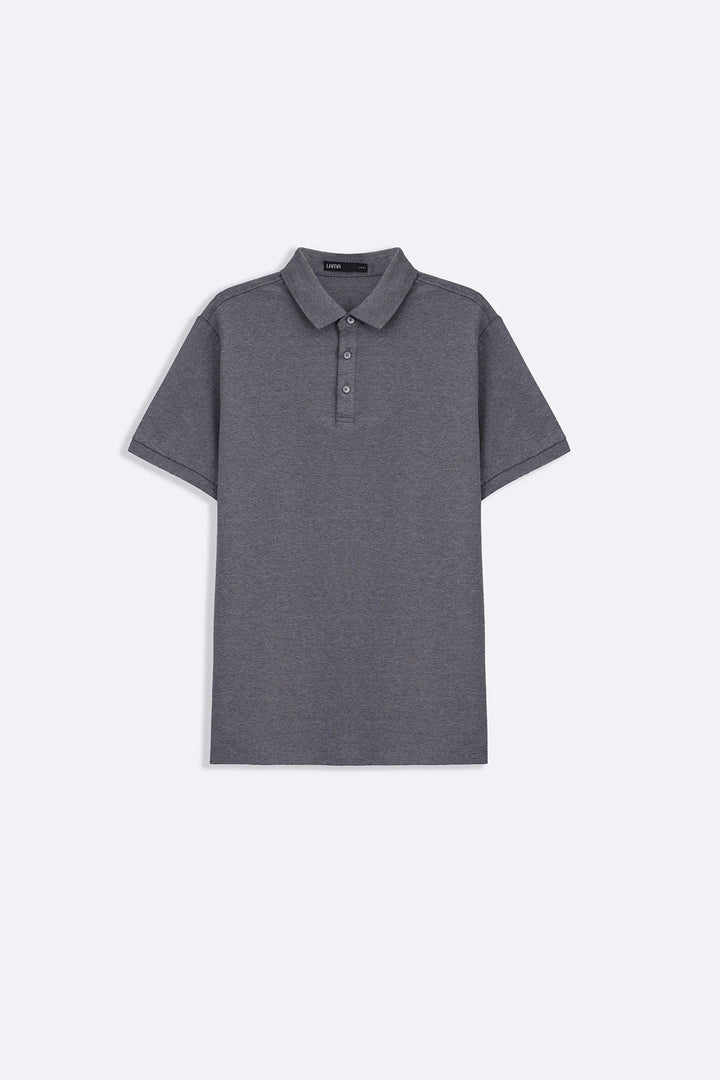 HEATHER GREY PERFORMANCE CORE POLO