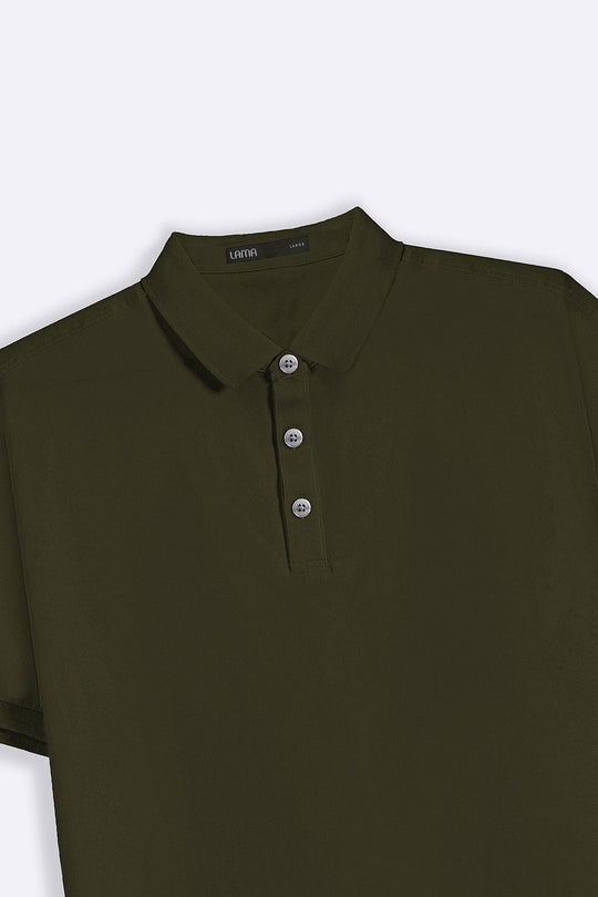 OLIVE PERFORMANCE CORE POLO