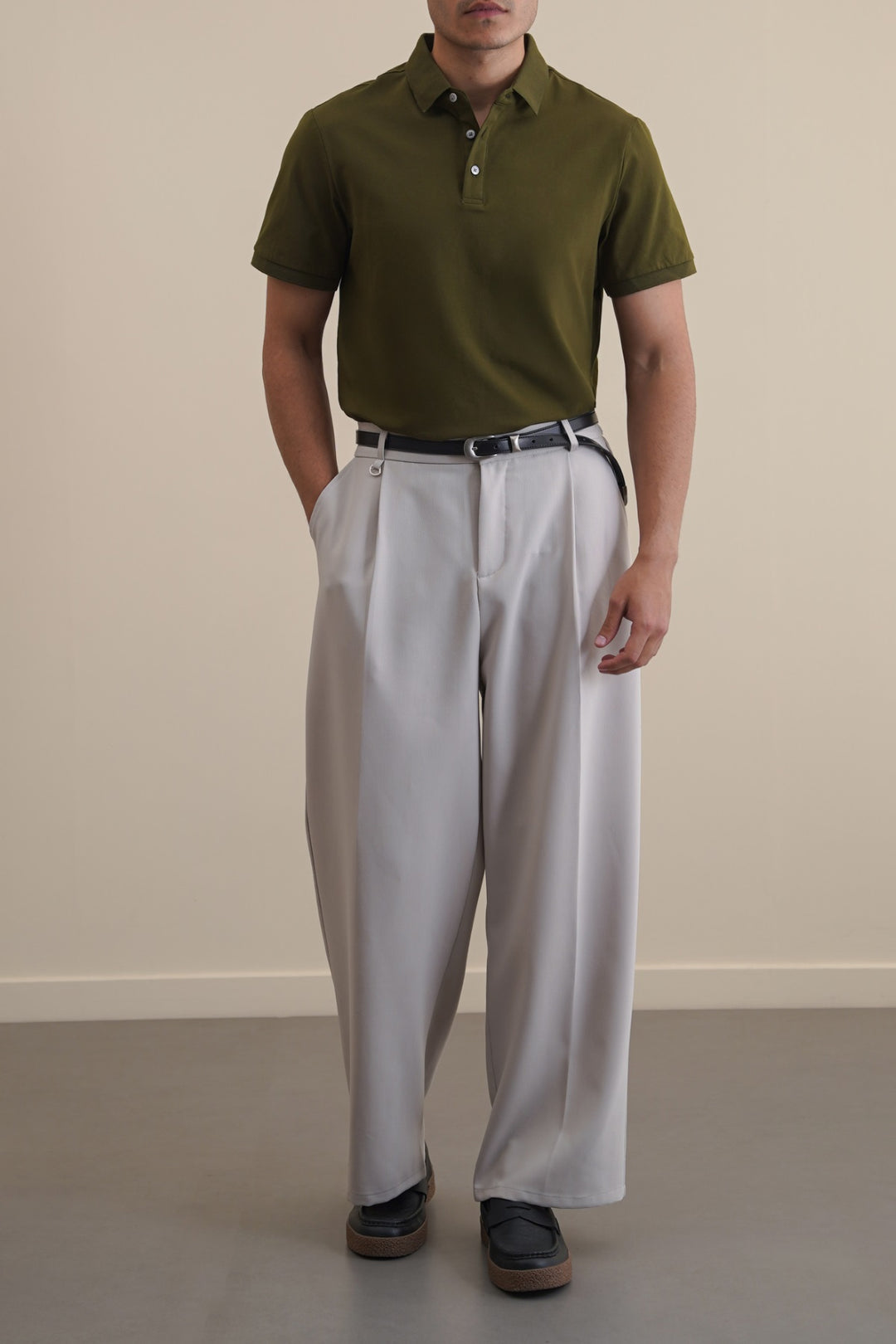 OLIVE PERFORMANCE CORE POLO