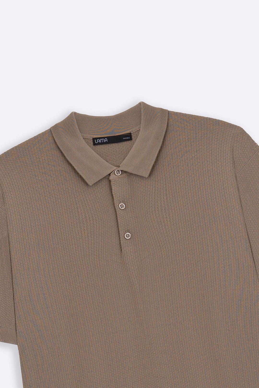 BEIGE EVERYDAY KNIT POLO