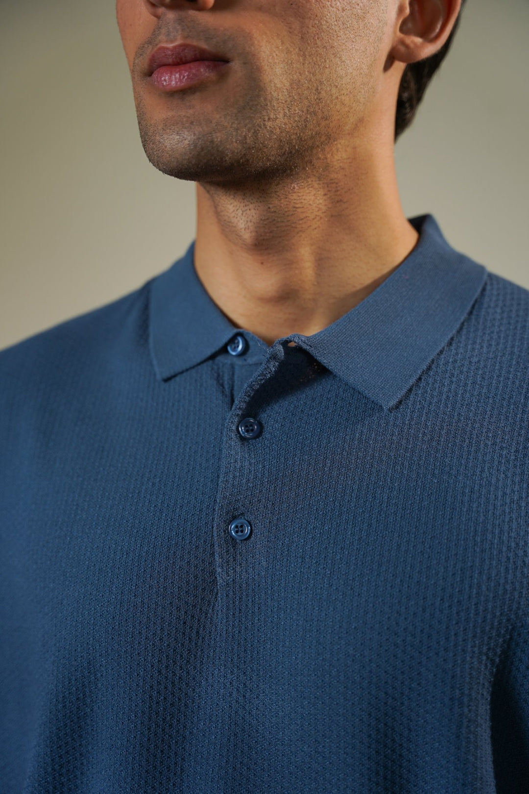 HAZE BLUE EVERYDAY KNIT POLO