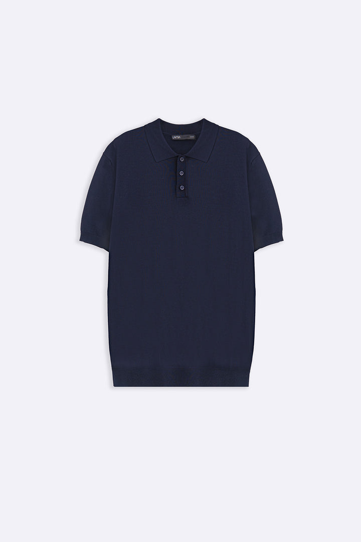 NAVY CASUAL STRIPED TEE