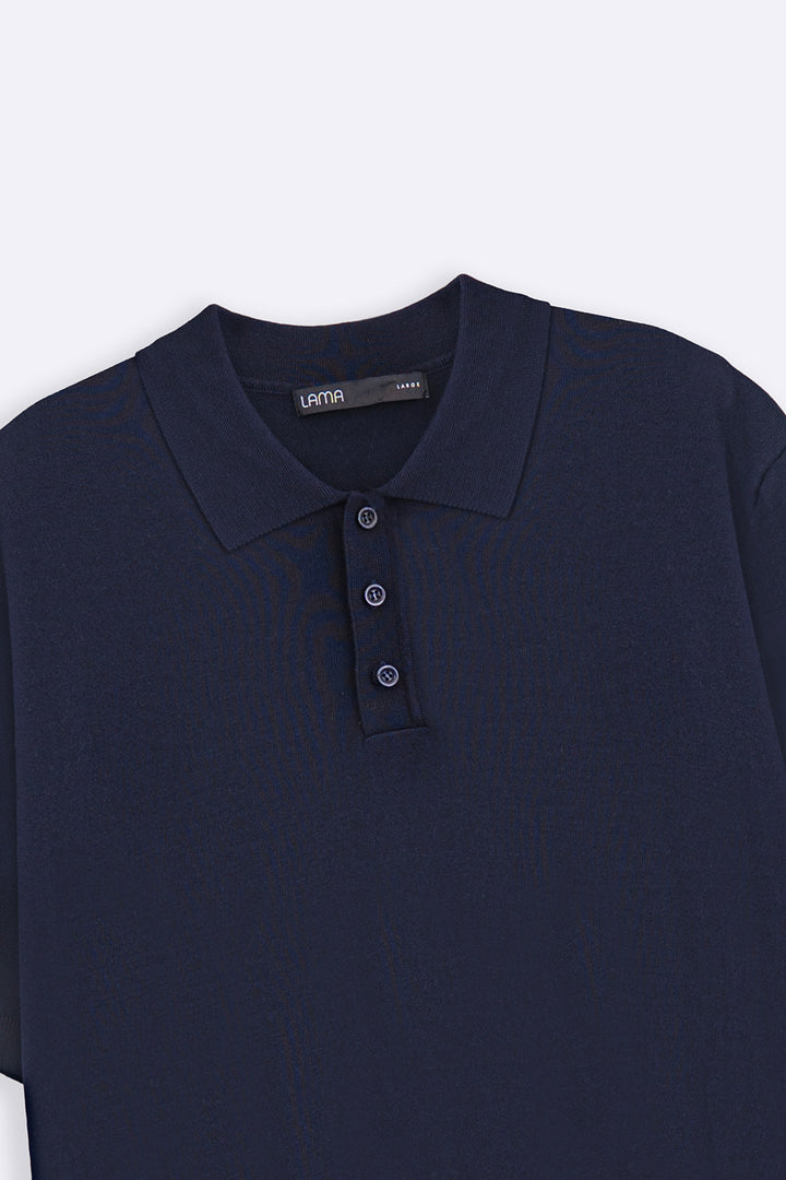 NAVY CASUAL STRIPED TEE