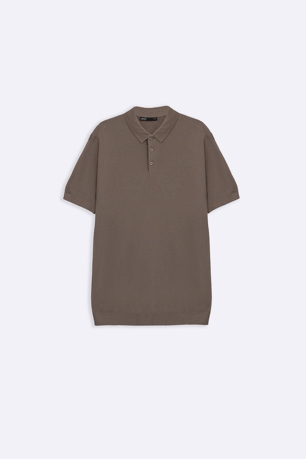 GREY ESSENTIAL POLO