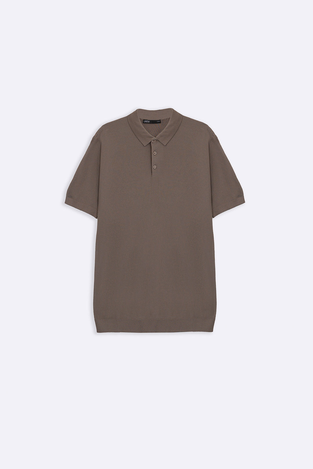 GREY ESSENTIAL POLO