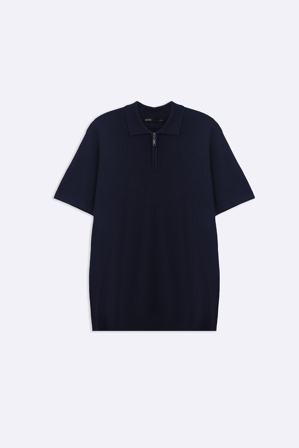 NAVY SOFT WEAVE POLO