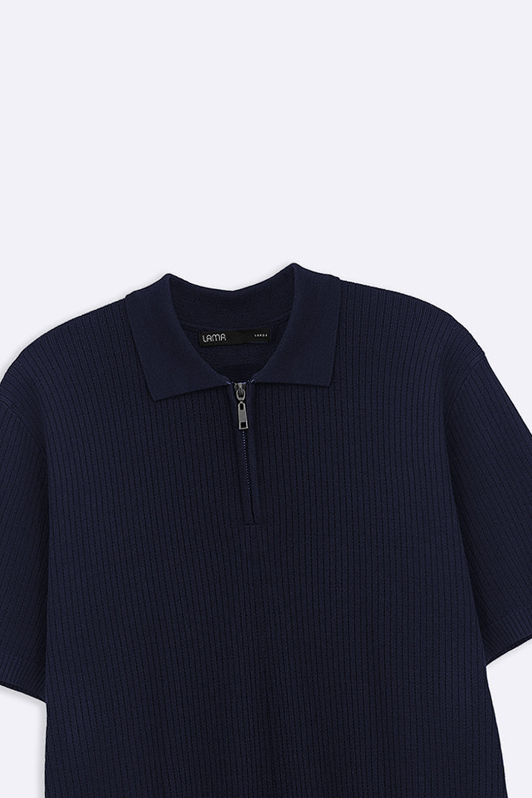 NAVY SOFT WEAVE POLO