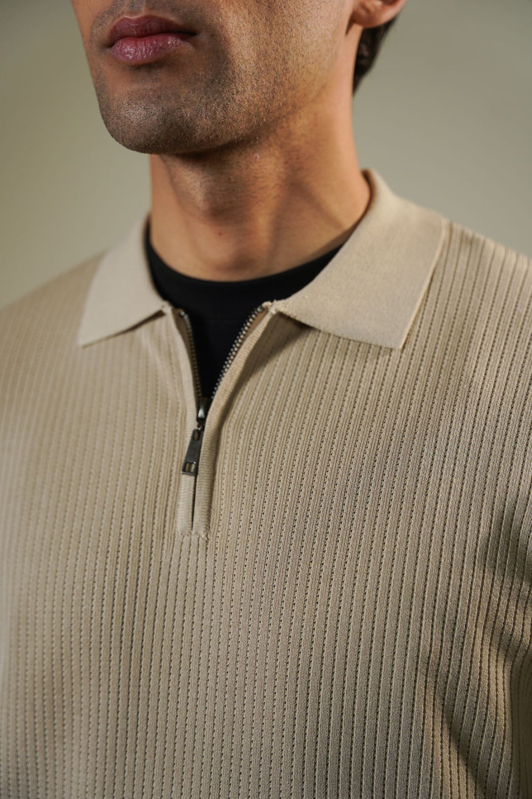 SAND SOFT WEAVE POLO