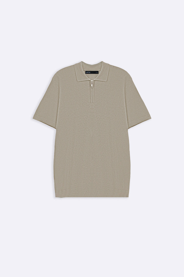 SAND SOFT WEAVE POLO