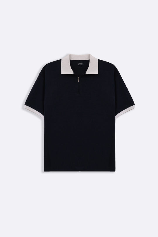 RELAXED ZIPPER POLO