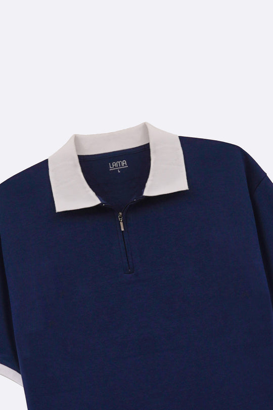 RELAXED ZIPPER POLO