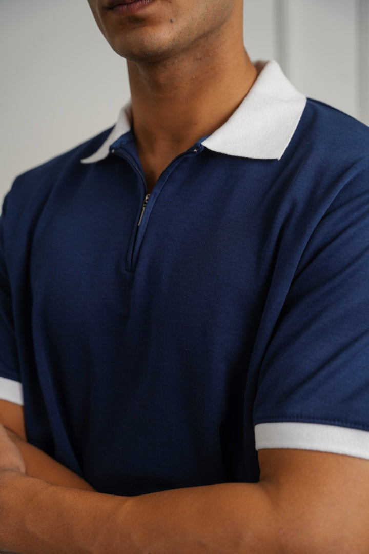 RELAXED ZIPPER POLO